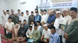 Lurah Simpang Tiga Sipin Bersama Camat Kota Baru Jambi Dampingi Walikota Jambi Melaksanakan Safari Ramadhan 1446 H
